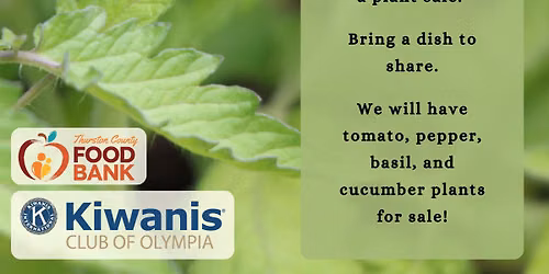 Kiwanis Garden Plant Sale Potluck and Music Celebration