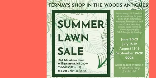 Summer Lawn Sale
