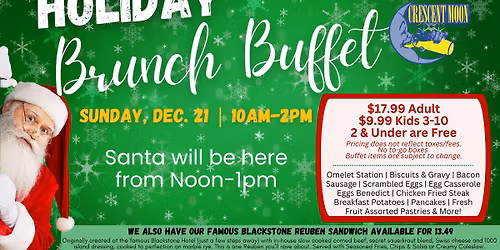 Holiday Brunch Buffet