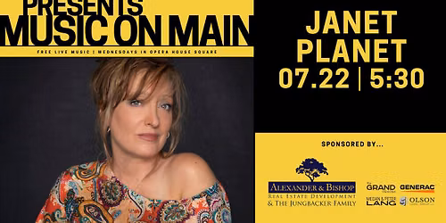 Music On Main--featuring Janet Planet