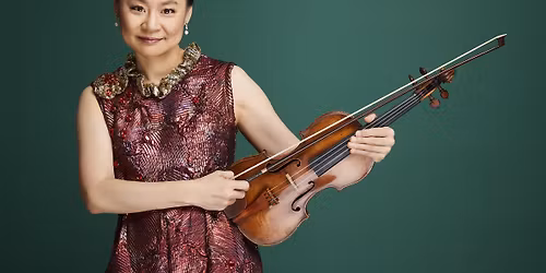 Midori, violin and Ieva Jok\u016bbavi\u010di\u016bt\u0117, piano