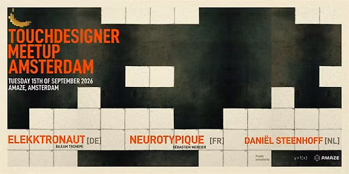 TouchDesigner meetup Amsterdam