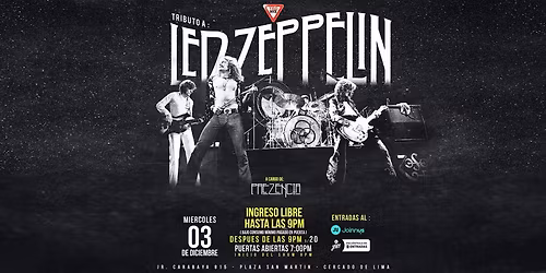 \ud83c\udfb8\u26a1 TRIBUTO A LED ZEPPELIN \u26a1\ud83c\udfb8