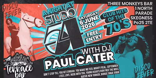A Night At Studio 54 - FREE ENTRY