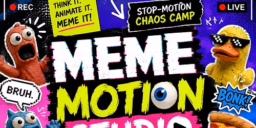 \ud83c\udf00\ud83c\udfa5 Meme Motion Studio: Stop-Motion Chaos Camp