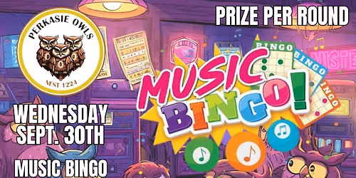 September Music Bingo