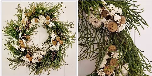 Festive Wreath-making with Kat from Duncan Rd Flowers