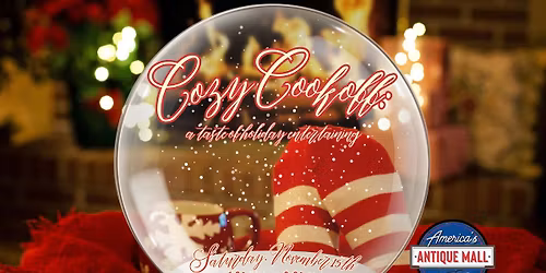 Cozy Cookoff: A Taste of Holiday Entertaining, Saturday, November 15th, 1:30pm - 3:30pm
