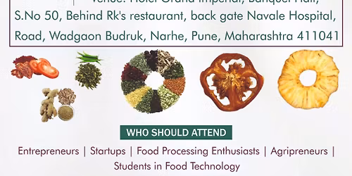Seminar with Live demonstration of Food Dehydration 