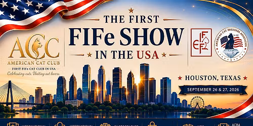 ACBA: First FIFe Cat Show in USA!!