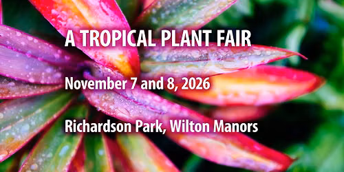 A Tropical Plant Fair