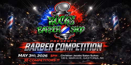 Rock's Barbershop Presents | The Ultimate Barber Competition 2026!!!