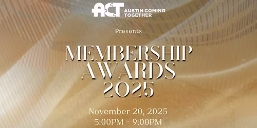 2025 Membership Awards - Austin Redefined