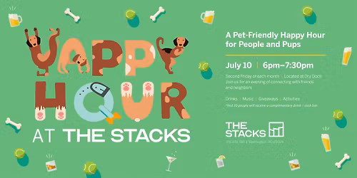 Yappy Hour at The Stacks