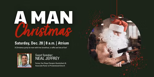 A Man Christmas Party