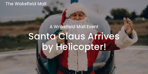 Santa Claus is Coming to Town, by Helicopter!