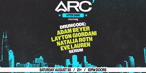 SERUM x DRUMCODE :: ADAM BEYER + LAYTON GIORDANI + NATALIA ROTH + EVE LAUREN (ARC AFTER DARK)