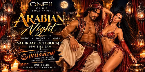 Arabian Night the week before Halloween