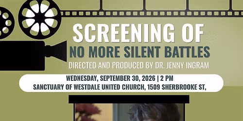 Documentary Screening: No More Silent Battles + Q&A with Dr. Jenny Ingram