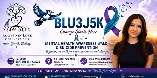 BLU3J 5K: Mental Health Awareness Walk