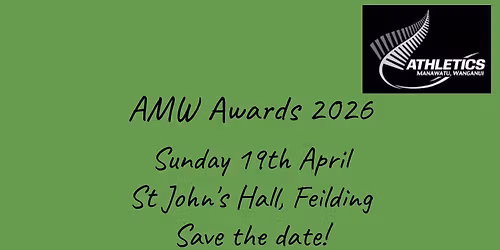 Athletics Manawatu\/Wanganui Awards Evening 2026