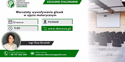 POZNA\u0143 Warsztaty wywo\u0142ywania g\u0142osek w uj\u0119ciu motorycznym