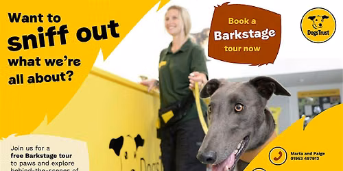 Barkstage Pass at Dogs Trust Snetterton!