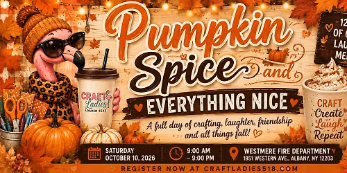 Pumpkin Spice & Everything Nice Day Crop