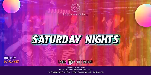 Saturday Nights Party - Mar 7th