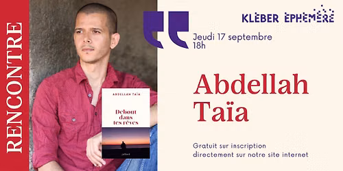 Rencontre avec Abdellah Ta\u00efa