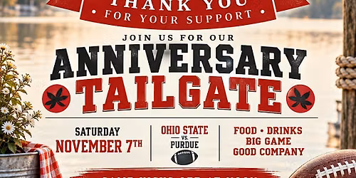 Boathouse 10 Year Anniversary Tailgate Party