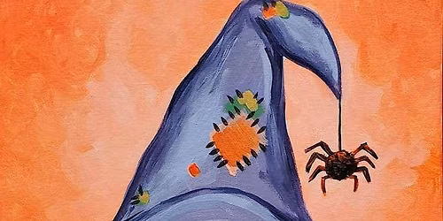 Halloween gnome painting