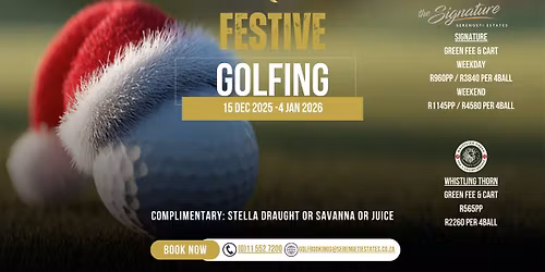 Festive golf