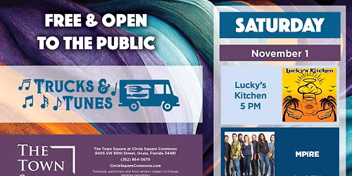 Trucks & Tunes with Lucky's Kitchen & MPiRE
