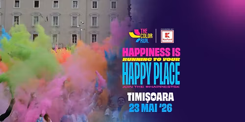 The Color Run Timi\u0219oara 2026 powered by Kaufland