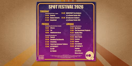 HeadQuarters x SPOT 2026