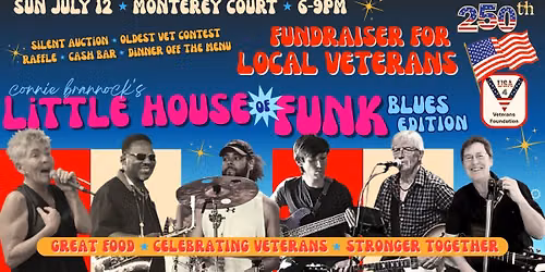 USA 4 VETERANS Benefit w Little House of Funk!