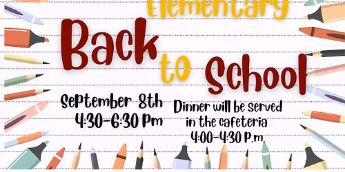 Elementary Back to School night