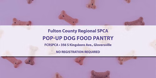 Pop Up Dog Food Pantry @ FCRSPCA