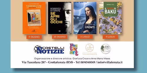 FESTIVAL INTERNAZIONALE DEL LIBRO DEI CASTELLI ROMANI