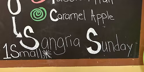 BOGO Sangria Sunday! 