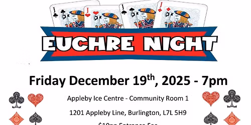 Euchre Night - Optimist Club of Burlington
