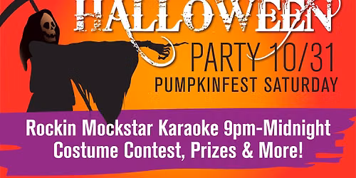 Halloween Party with Rockin Mockstar Karaoke LIVE!