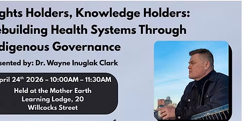 Rebuilding Health Systems Through Indigenous Governance