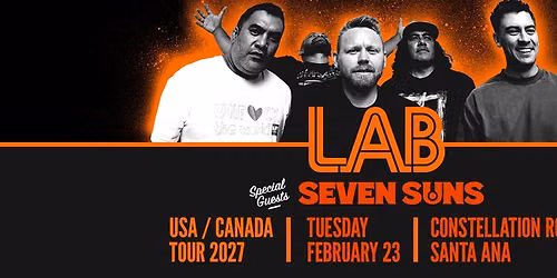 L.A.B - USA \/ Canada Tour 2027 - Santa Ana