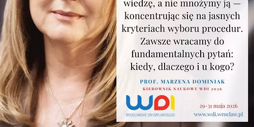 Wroc\u0142awskie Dni Implantologii