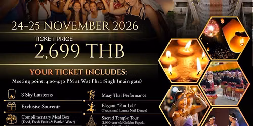 Lanna lantern festival & loykratong 2026