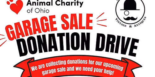 Garage Sale Donation Drive SUNDAYS & TUESDAYS