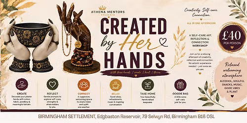 Sip & Craft - Hand Cast Workshop \/ Created By Her Hands (reflect & create)