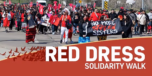 Red Dress Solidarity Walk